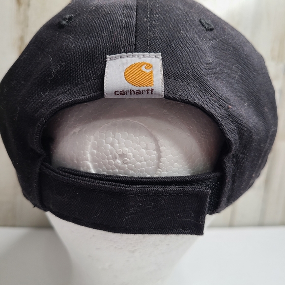 Carhartt Black Baseball Cap Hat Est 1889 Embroidered Unisex Adjustable - Picture 6 of 10